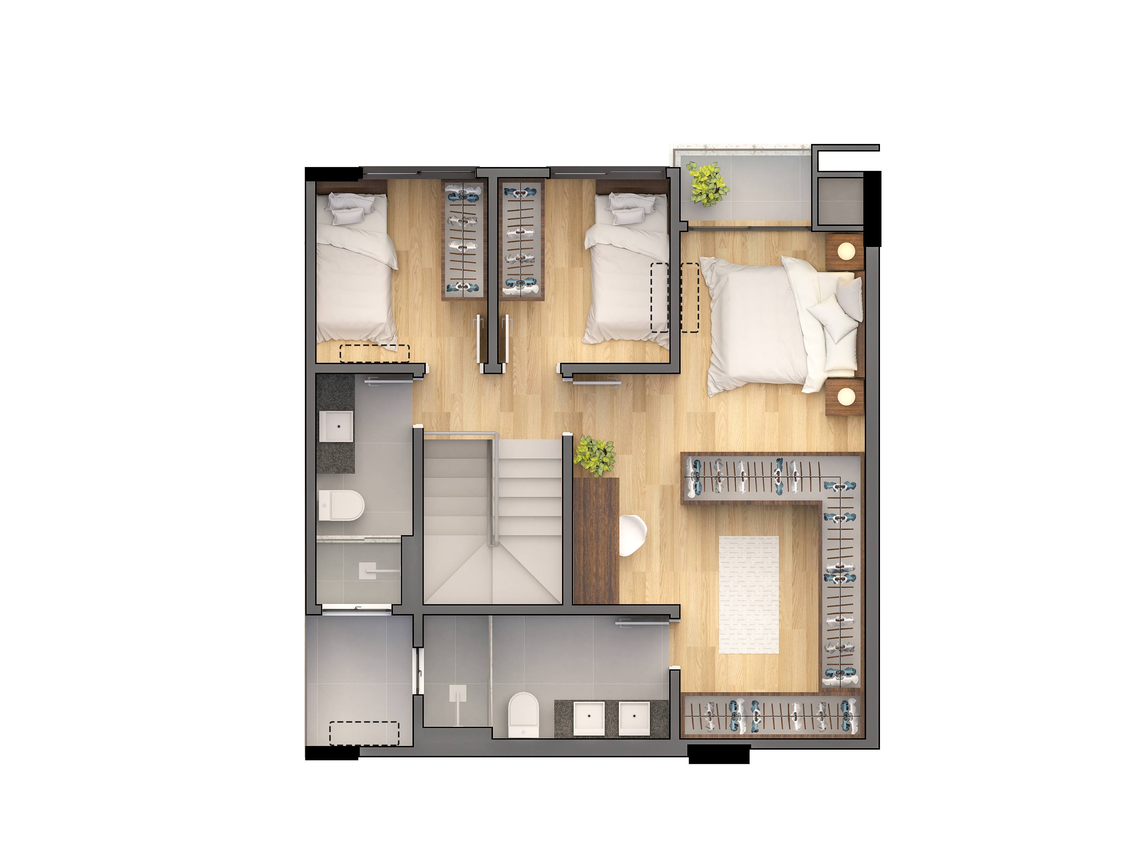 TIPO D SUPERIOR DUPLEX